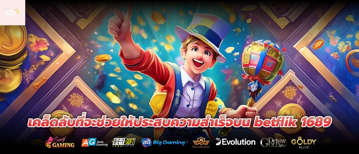 เคล็ดลับที่จะช่วยให้ประสบความสำเร็จบน betflik 1689