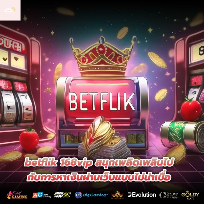 betflik 168vip สนุกเพลิดเพลินไปกับการหาเงินผ่านเว็บแบบไม่น่าเบื่อ